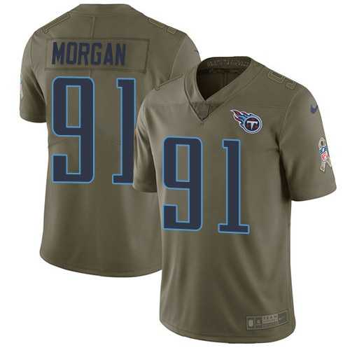 Nike Titans 91 Derrick Morgan Olive Salute To Service Limited Jersey Dzhi,We sell and wholesale Nike Titans 91 Derrick Morgan Olive Salute To Service Limited Jersey Dzhi on line form chian!